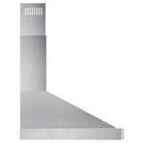Cosmo 36" Ductless Wall Mount Range Hood in Stainless Steel with LED Lighting and Carbon Filter Kit for Recirculating