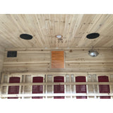 Cayenne 4-Person Outdoor Sauna ceiling