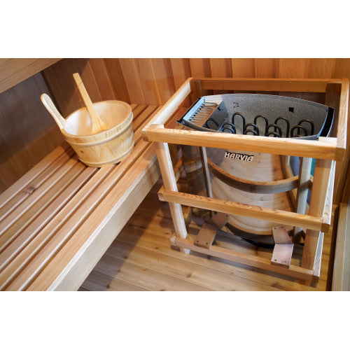 Charleston 4-Person Indoor Traditional Sauna heater