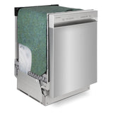 Cosmo 24" Front Control Built-In Tall Tub Dishwasher in Fingerprint Resistant Stainless Steel