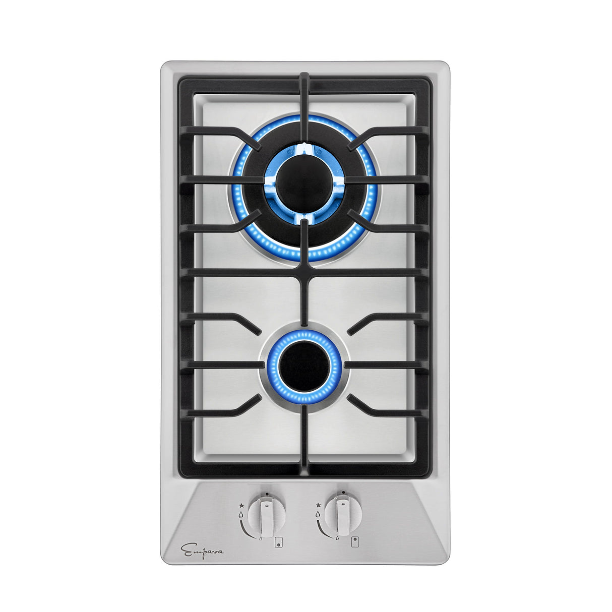 Empava 12 in Stainless Steel Gas Cooktop - 12GC29