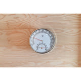 Freeport 3-Person Outdoor Traditional Sauna hygrometer
