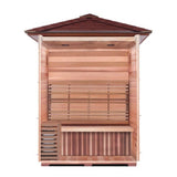 Freeport 3-Person Outdoor Traditional Sauna interior