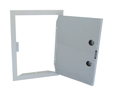 KoKoMo 14" x 20" Vertical Reversible Stainless Steel Access Door