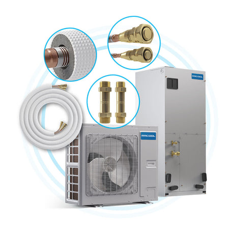 MRCOOL Universal 2 to 3 Ton 24000-36000 BTU Central Heat Pump Air Conditioner System