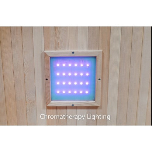 Roslyn 4-Person Indoor Infrared Sauna chromotherapy lighting
