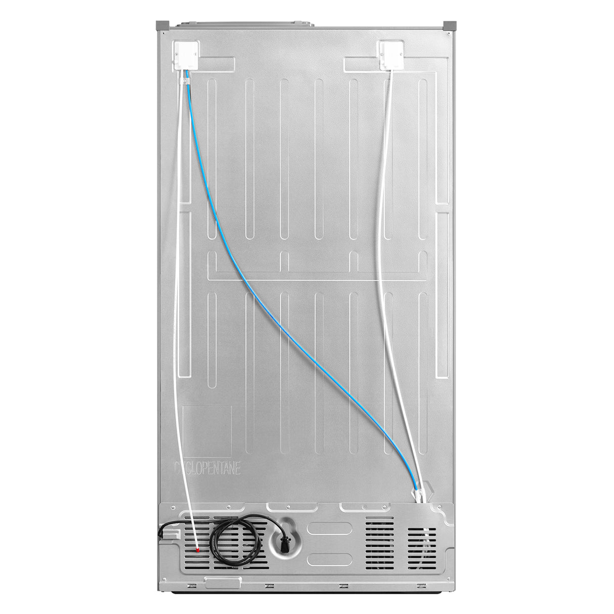 Cosmo 26.3 cu. ft. Side-by-Side Refrigerator with Water and Ice Dispenser