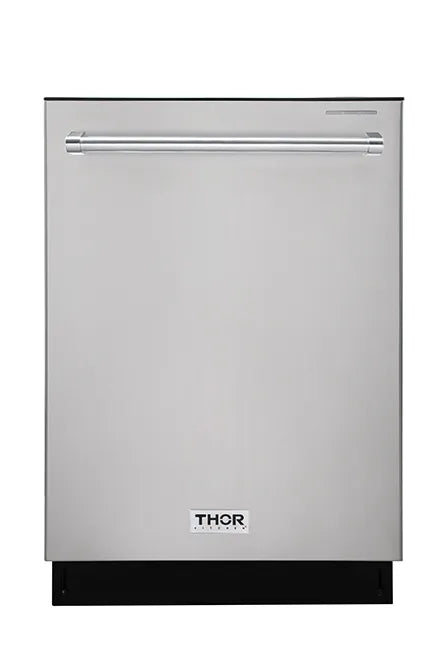 THOR Kitchen - 4 Piece Kitchen Package - 30" Gas Range, 30" Wall Mount Range Hood, 24" Dishwasher & 36" Refrigerator