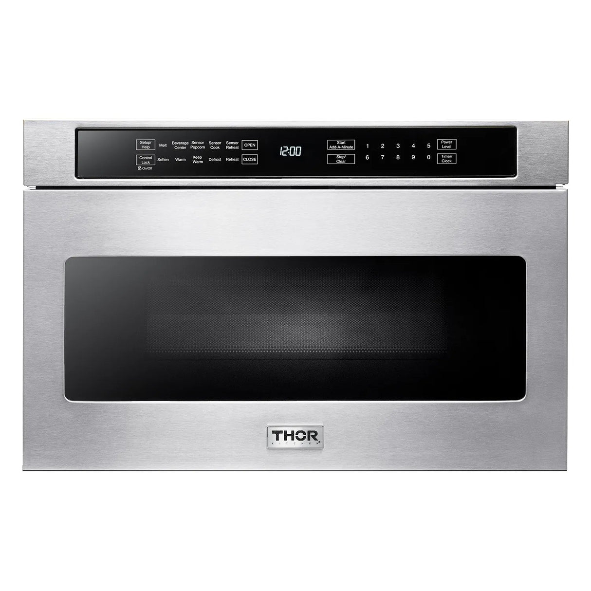 THOR Kitchen - 5 Piece Kitchen Package - 30" Gas Range, 30" Range Hood, 24" Dishwasher, 36" Refrigerator & 24" Microwave
