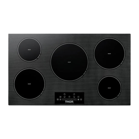THOR 36 Inch Built-In Induction Cooktop with 5 Elements – TIH36