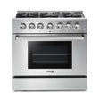 THOR 36 Inch Professional Gas Range in Stainless Steel – HRG3618U