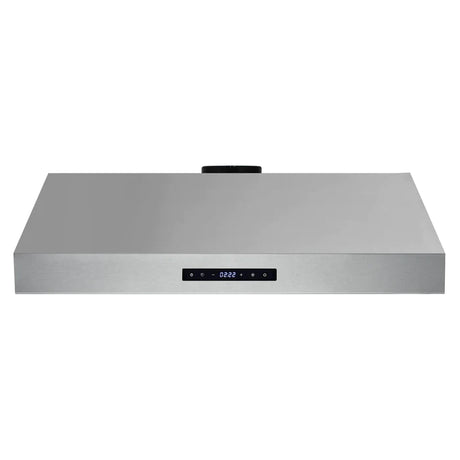 Cosmo UMC30-DL 30" Ductless Under Cabinet Stainless Steel Range Hood with LED Light, 380 CFM, Permanent Filters, 30", Stainless Steel