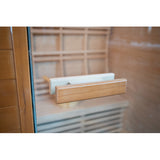Waverly 3-Person Outdoor Traditional Sauna door handle