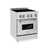 ZLINE 24" 2.8 cu. ft. Induction Range with a 3 Element Stove and Electric Oven