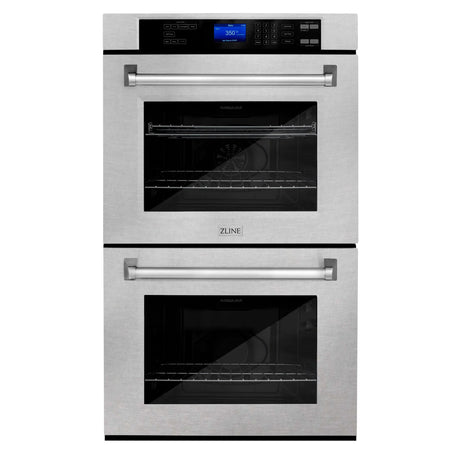 ZLINE 30" Professional Double Wall Oven with Self Clean and True Convection in Fingerprint Resistant Stainless Steel