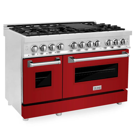 ZLINE 48" Dual Fuel Range with Gas Stove and Electric Oven (RA-RG-48)