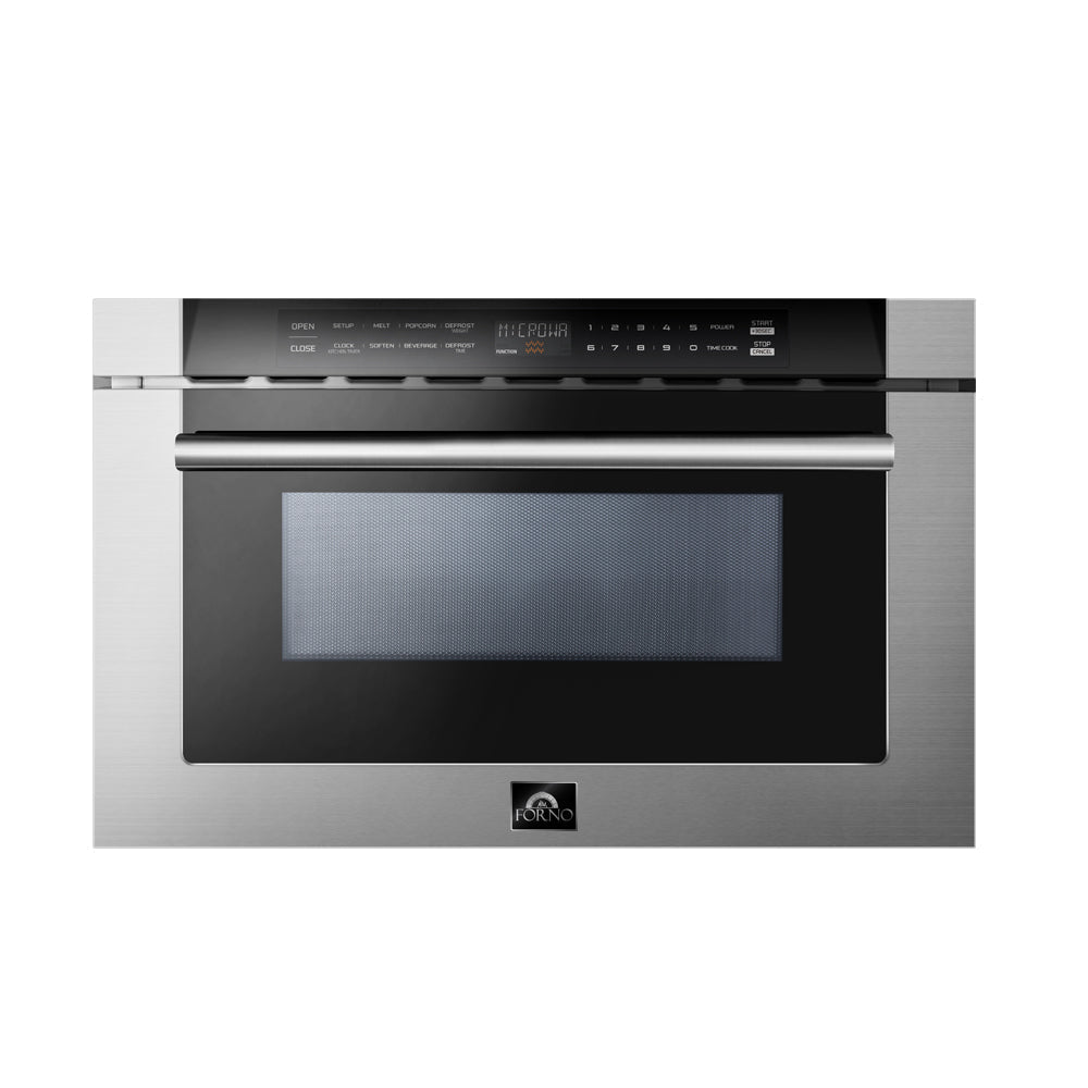 Forno 24" Microwave Drawer in Stainless Steel 1.2 cu. ft.