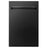 ZLINE 18" Built-in Dishwasher with Traditional Style Handle in Black Stainless Steel