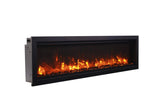 Amantii Symmetry Smart Indoor and Outdoor Built In Electric Fireplace