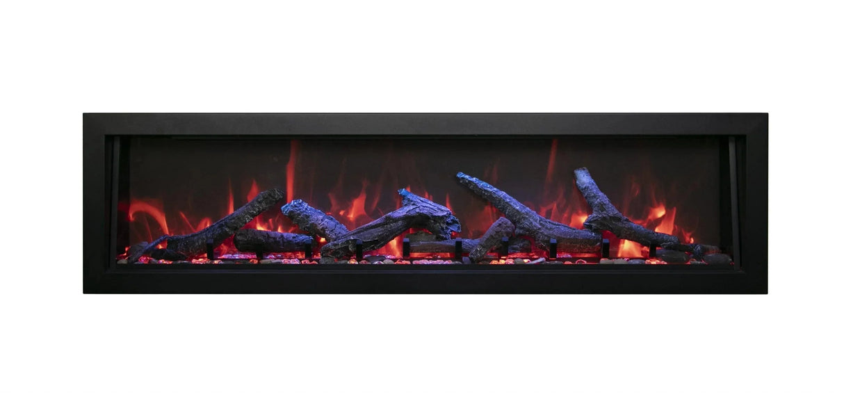 Amantii Panorama Built-in Deep Smart Indoor and Outdoor Electric Fireplace
