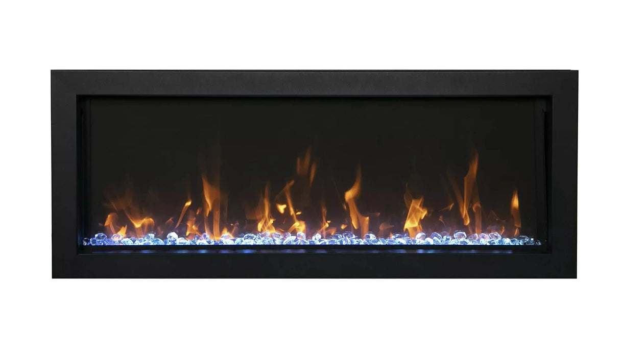 Amantii Panorama Smart Indoor and Outdoor Built-in Electric Fireplace