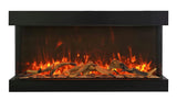 Amantii True View Extra Tall & Extra Long Smart Indoor and Outdoor Electric Fireplace