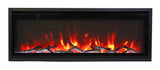 Amantii Symmetry Xtraslim Smart Built In Electric Fireplace