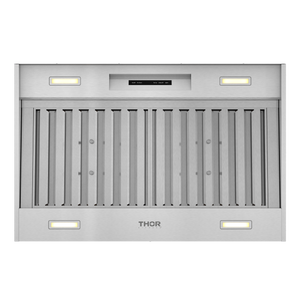 THOR Kitchen X-Series 34" 1,200 CFM Insert Range Hood in Stainless Steel, XLH36