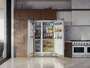 THOR Kitchen X-Series 42" Panel Ready Built-In Column Refrigerator (12.5 cu.ft.) and Freezer (8.6 cu.ft.) with Ice Maker and Water Dispenser
