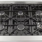 FORNO Appliance Package- 36 Inch Dual Fuel Range, Wall Mount Range Hood, AP-FFSGS6156-36-W