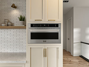 THOR Kitchen 30" 1.6 cu.ft. Built-In Air Fry Microwave Oven With Drop-Down Door, TMO30H