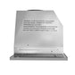Cosmo 30" 380 CFM Convertible Insert Range Hood in Stainless Steel, COS-30IRHP