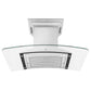 ZLINE 30" CrownSound Ducted Vent Wall Mount Range Hood in Stainless Steel with Built-in Bluetooth Speakers, KNCRN-BT-30