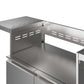 THOR Kitchen Grill Cart in Stainless Steel (Compatible with: TPG3601-G)