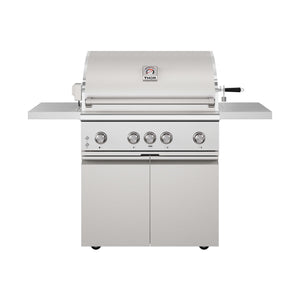 THOR Kitchen 36" Freestanding Professional Propane Gas Grill with 4 Burners and Rotisserie, TPG3601