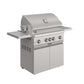 THOR Kitchen 36" Freestanding Professional Propane Gas Grill with 4 Burners and Rotisserie, TPG3601