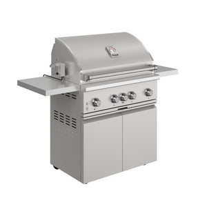 THOR Kitchen 36" Freestanding Professional Propane Gas Grill with 4 Burners and Rotisserie, TPG3601