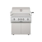 THOR Kitchen 36" Freestanding Professional Propane Gas Grill with 4 Burners and Rotisserie, TPG3601