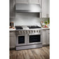 THOR Kitchen 48 in. Propane Gas Burner/Electric Oven 6.7 cu. ft. Range in Stainless Steel, HRD4803ULP