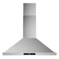 Cosmo 30" 380 CFM Convertible Wall Mount Range Hood with Digital Touch Controls and Carbon Filter Kit, COS-63175S-DL