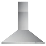 Cosmo 30" Ducted Wall Mount Range Hood in Stainless Steel with LED Lighting and Permanent Filters