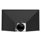 Cosmo Vista 36" 380 CFM Convertible Wall Mount Range Hood, Touch Controls, LED Lights in Matte Black, COS-63190S-BK