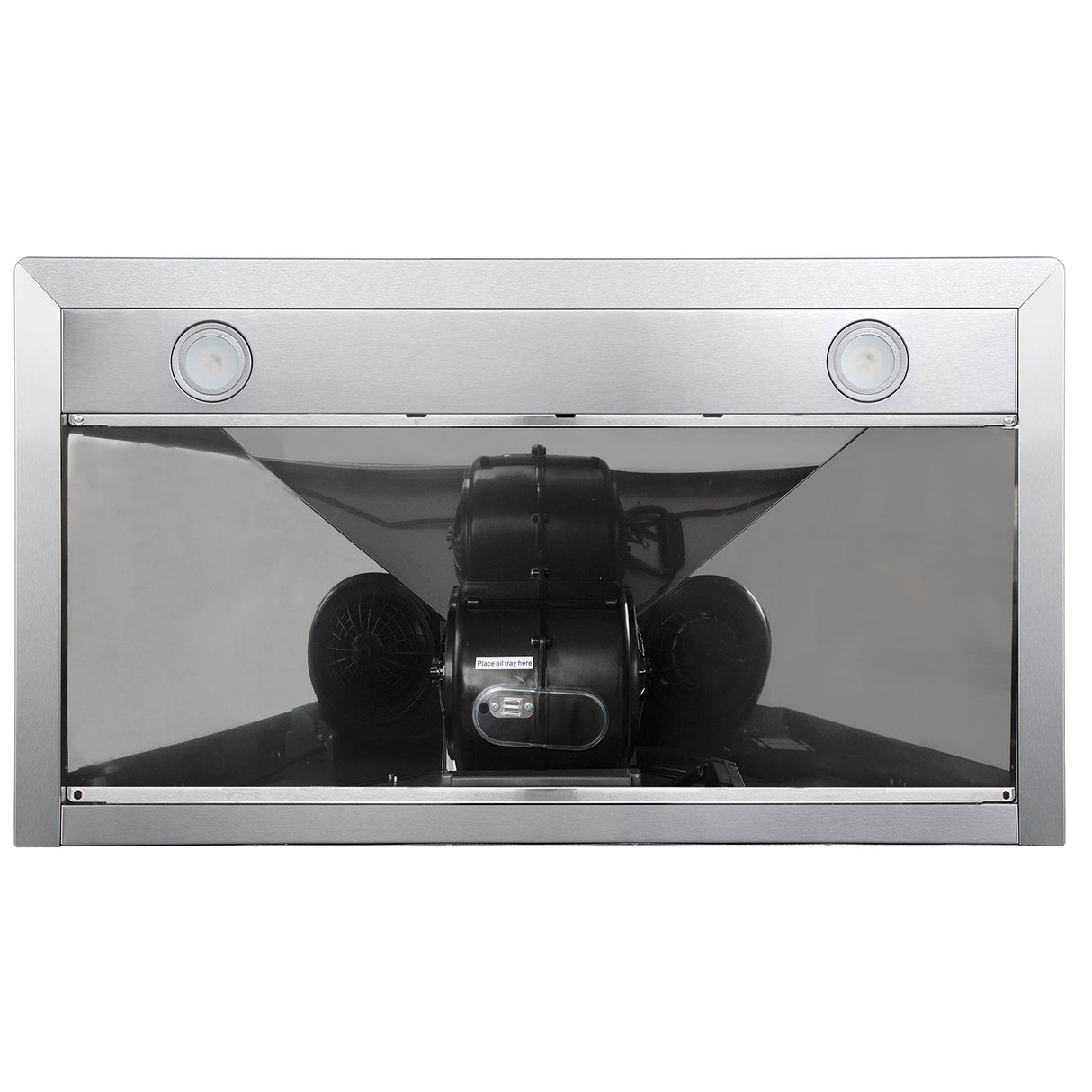 Cosmo 36" Ducted Wall Mount Range Hood in Stainless Steel with Touch Controls, LED Lighting and Permanent Filters