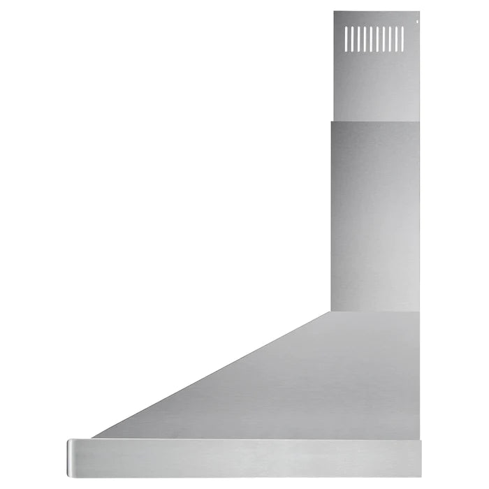 Cosmo 36" Ductless Wall Mount Range Hood in Stainless Steel with LED Lighting and Carbon Filter Kit for Recirculating