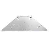 Cosmo 24" Ducted Wall Mount Range Hood in Stainless Steel with LED Lighting and Permanent Filters