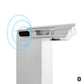 ZLINE 48" CrownSound Ducted Vent Wall Mount Range Hood in Stainless Steel with Built-in Bluetooth Speakers, KN4CRN-BT-48