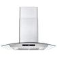 Cosmo Package - 30" Gas Range, Wall Mount Range Hood, Dishwasher and Wine Cooler, COS-4PKG-098