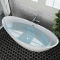 Empava 67" Freestanding Soaking Bathtub with Center Drain, EMPV-67FT1518