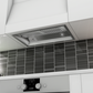 ZLINE 28 In. Ducted Remote Blower Range Hood Insert in Stainless Steel, 698-RD-28
