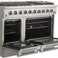 FORNO Appliance Package - 48" Gas Range and 60" Refrigerator, FBDL-005-01CAUS